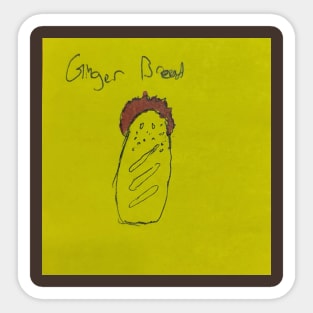 Ginger Bread Sticker
